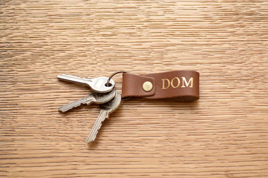 Brelok skórzany DOM — zdjęcie 5
