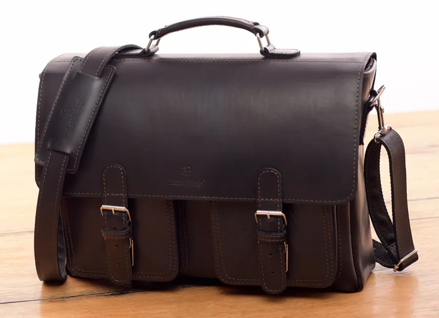 Retro brown Ciemny Camel — zdjęcie 17