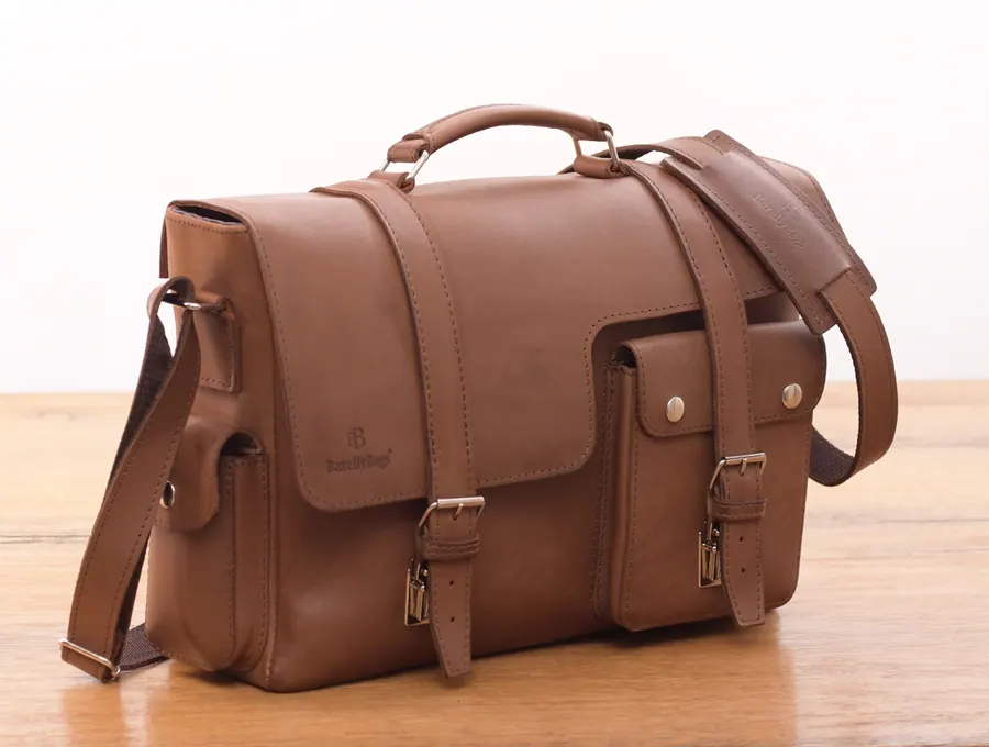 Atakama Ciemny Camel z uchwytem — zdjęcie 1